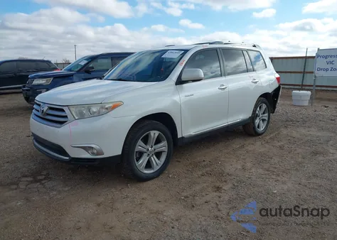 2013 Toyota Highlander Limited V6 из США, поврежденный, VIN 5TDYK3EH4DS114664